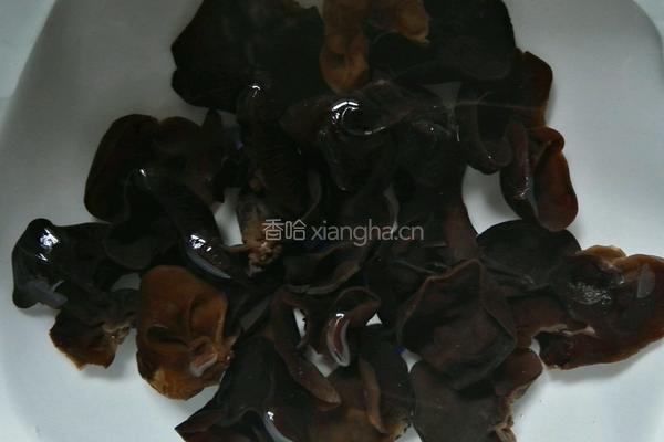 荸荠炒黑木耳的做法图解2
