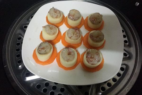 鲜虾玉子豆腐的做法图解8