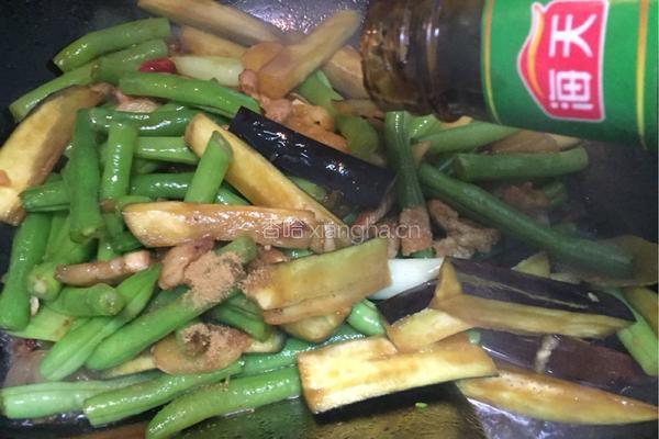 四季豆炒紫茄的做法图解10