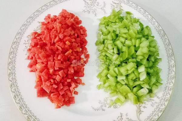三丁炒饭的做法图解5