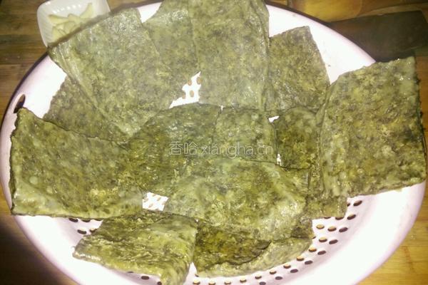 红薯叶饼的做法图解10