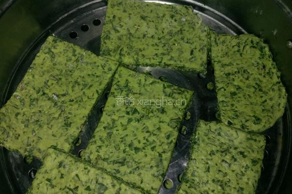 红薯叶饼的做法图解9