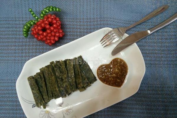 红薯叶饼的做法图解14