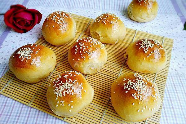 全麦小面包(豆沙馅)