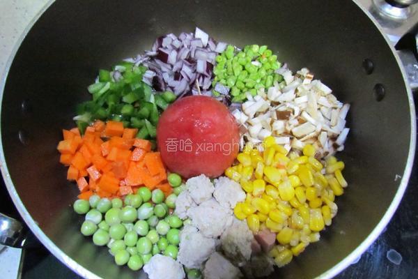 一个西红柿懒人饭的做法图解2