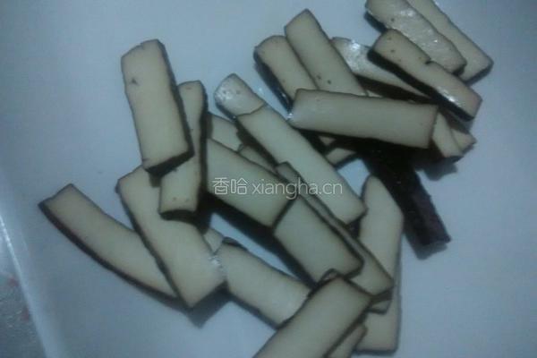 芹菜炒豆干的做法图解4
