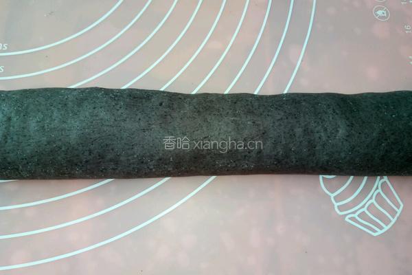 黑米面芝麻甜馅包的做法图解10