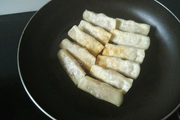 饺子皮锅贴的做法图解12