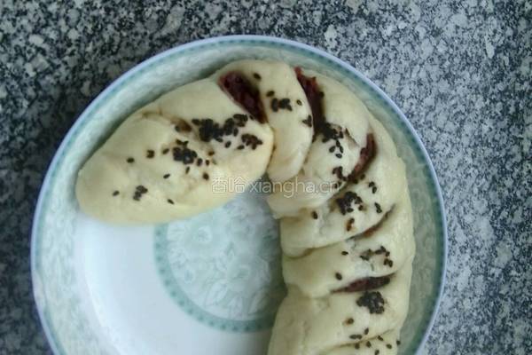 豆沙馒头卷的做法图解17