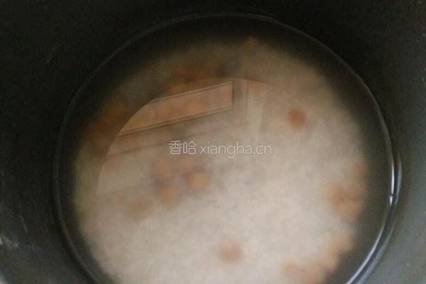 干贝生菜粥的做法图解2