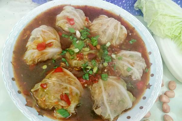 白菜包包的做法图解14
