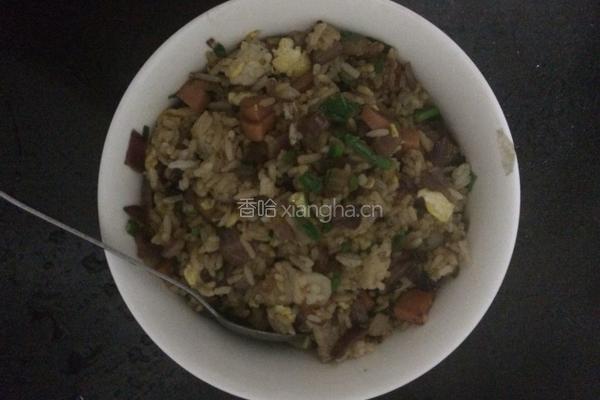 洋葱炒饭的做法图解9