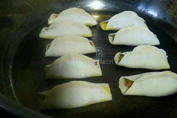 香菇鸡肉锅贴的做法图解13