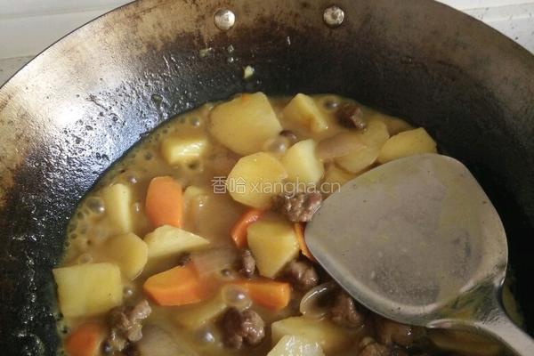 咖喱牛肉饭的做法图解7