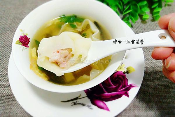 自制虾肉馄饨的做法图解15