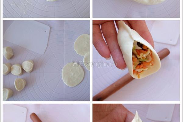 生煎三角饺子的做法图解6