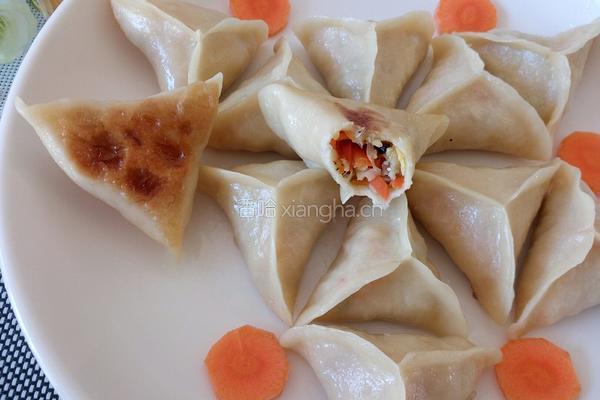 生煎三角饺子的做法图解8