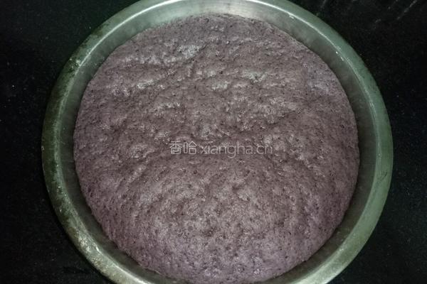 黑米面芝麻甜馅包的做法图解4