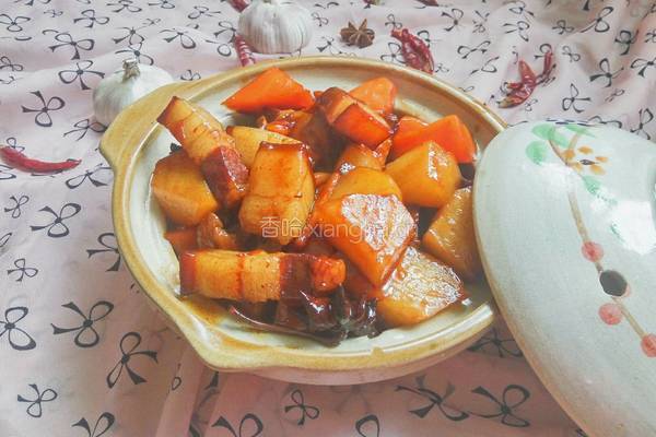 胡萝卜土豆炖肉的做法图解14