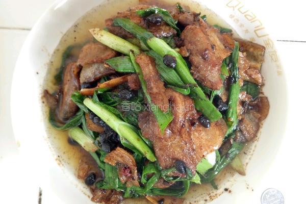 蒜苗豆氏回锅肉的做法图解8