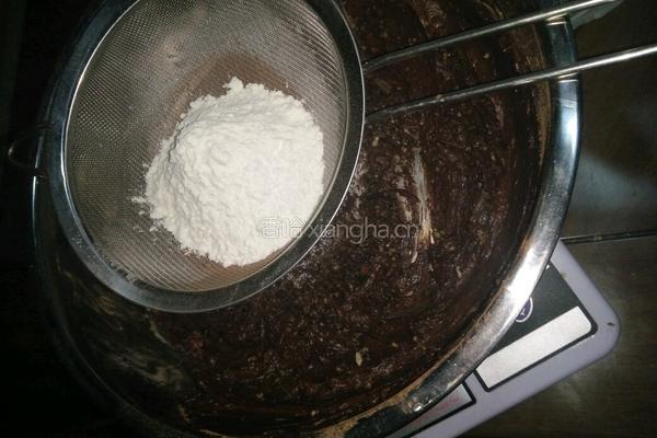核桃饼干(可可味）的做法图解4