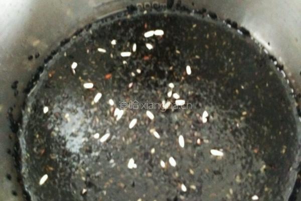 黑芝麻糊的做法图解4