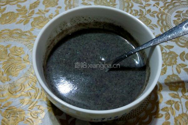 黑芝麻糊