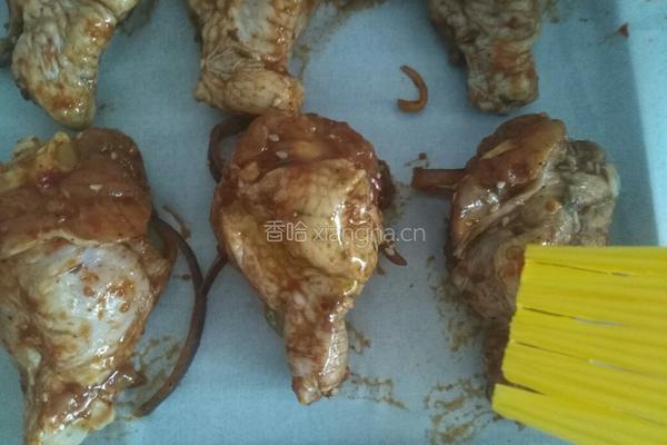 蒜蓉酱烤鸡小腿的做法图解10