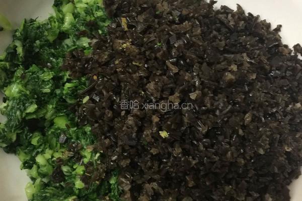 杂菜饺子的做法图解2
