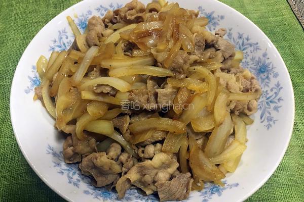 洋葱炒肥牛的做法图解6