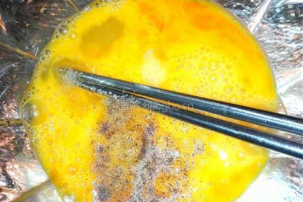 茴香小炒蛋的做法图解3