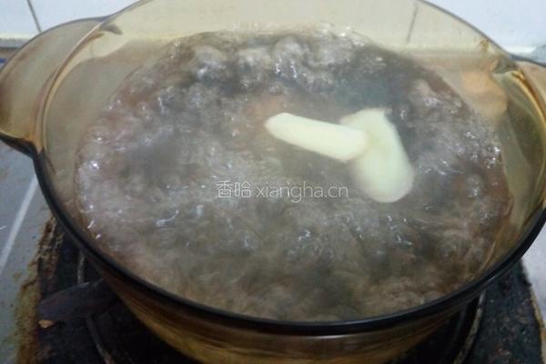 羊肉丸子萝卜汤的做法图解10