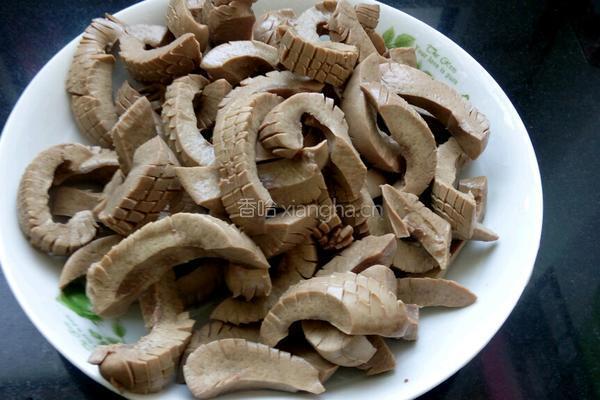 爆炒腰花的做法图解4