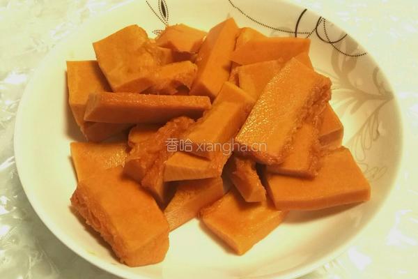 香煎南瓜饼的做法图解1