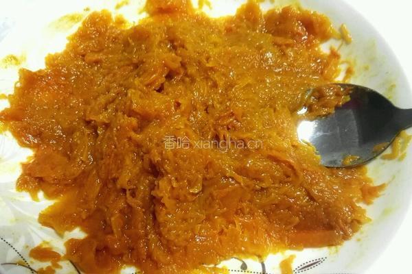 香煎南瓜饼的做法图解3