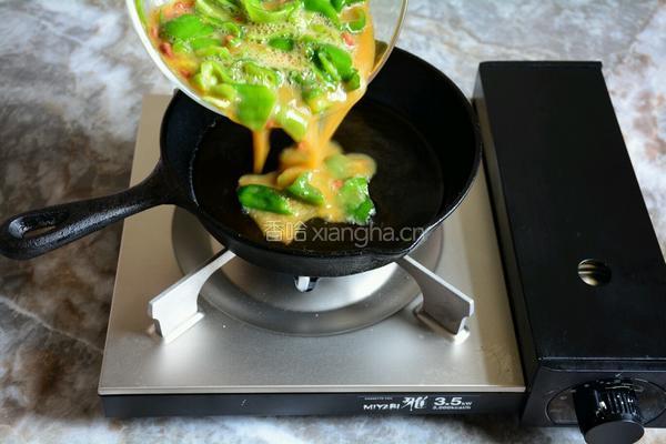 盐豆煎鸡蛋的做法图解6