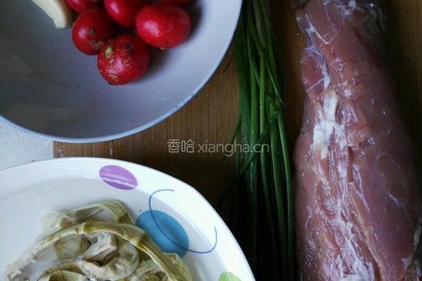 清蒸肉饼子的做法图解1