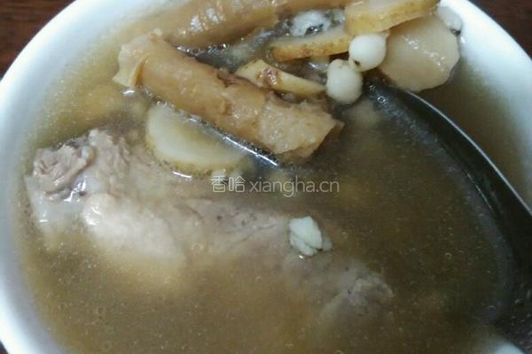 扇骨药膳汤的做法图解3
