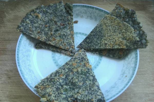 黑豆渣杂粮饼的做法图解14