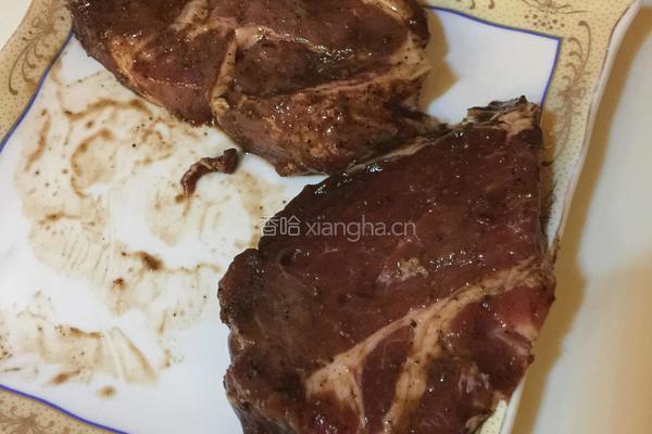 香煎梅花肉的做法图解4