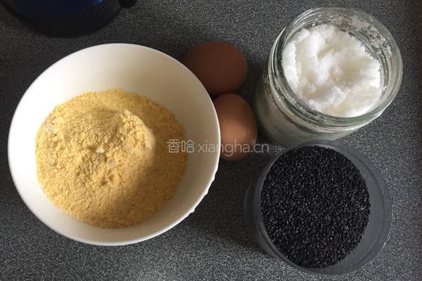 玉米鸡蛋饼的做法图解1
