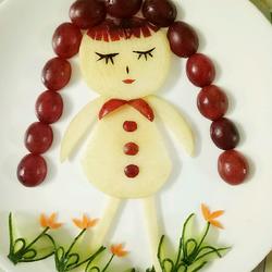 大辫子的害羞女孩的做法[图]