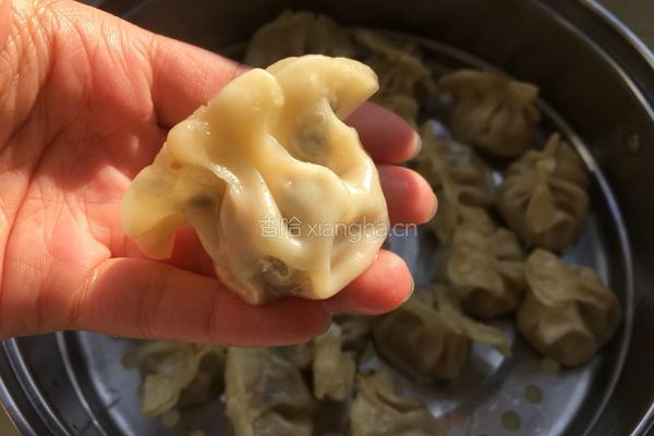 香菇木耳猪肉小笼包的做法图解7