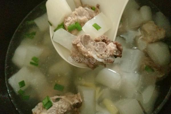 萝卜排骨汤的做法图解5