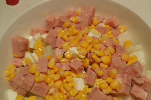 美味沙拉主食的做法图解3