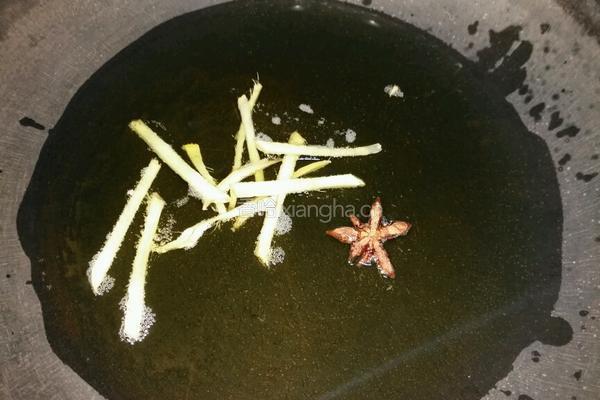 肉炒胡萝卜丝的做法图解4