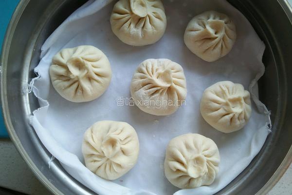 猪肉萝卜包子的做法图解13