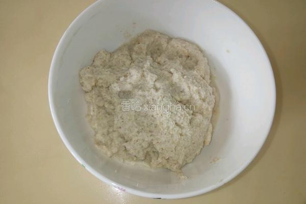 豆渣馒头的做法图解1