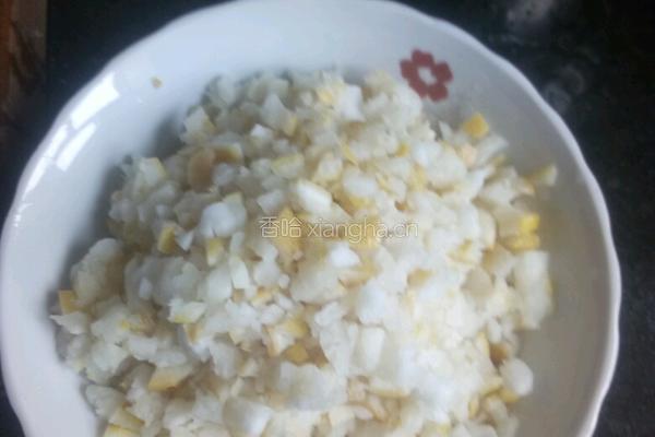柚子皮炒肉末的做法图解1