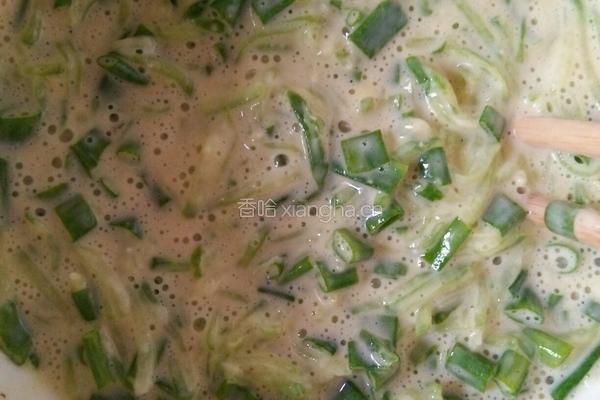 青萝卜丝鸡蛋饼的做法图解6